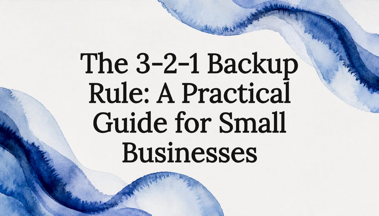 The 3-2-1 Backup Rule for Small Businesses